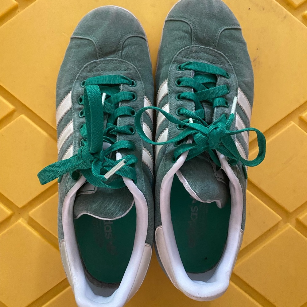 Adidas hemp gazelle green